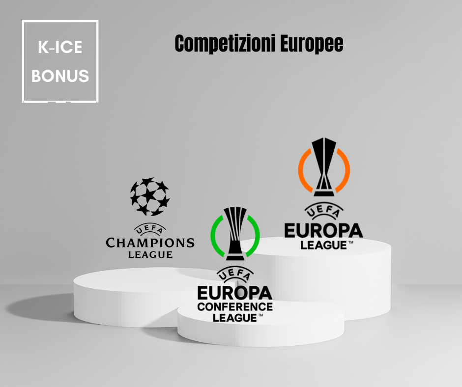 k-ice welcome bonus- articoli sulle competizioni europee.
