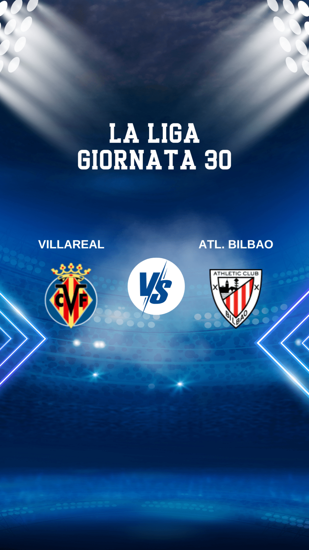 Villarreal – Athletic Bilbao: scontro diretto per&nbsp;l’Europa